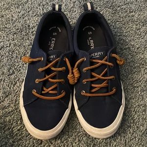 Navy blue sperry